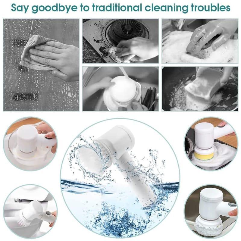 Electric Cleaning Brush (spin scrubber)