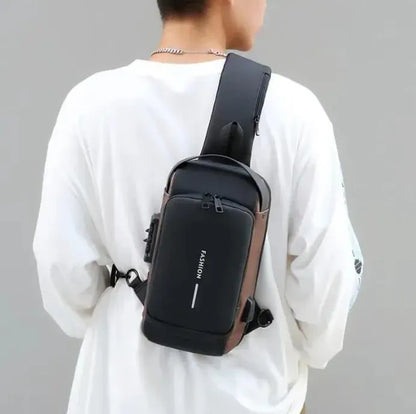 Black bag cross shoulder Fashion Sport Bag