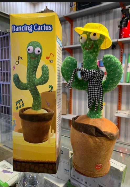 8.5" LCD Tablet + Dancing Cactus Toy Set