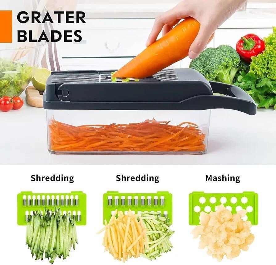 Manual Food Chopper 12 Pcs