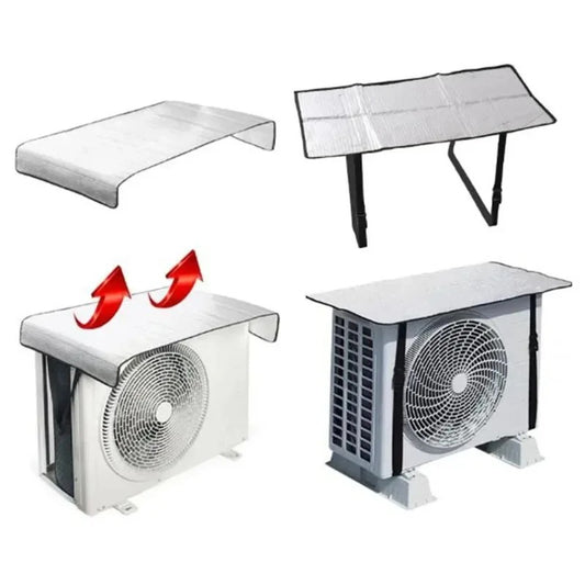 AC Outdoor Unit Cover Waterproof Sunshade Dustproof Air Conditioner Compressor Protection Cover