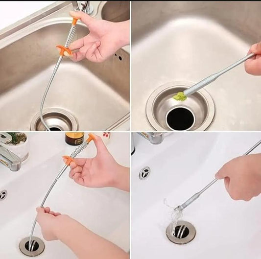 60cm Stainless Steel Drain Clog Remover Wire