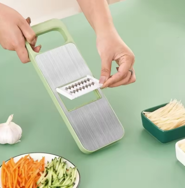 5 In 1 Vegetable Slicer Cutter – Multifunction Kitchen Chopper & Grater